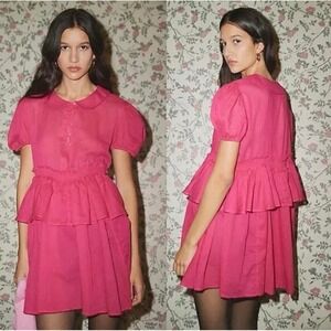kimchi blue ruby wrap mini dress +NEW! Urban Outfitters Kimchi Blue Ruby Wrap Mini Dress Size Large NWOT